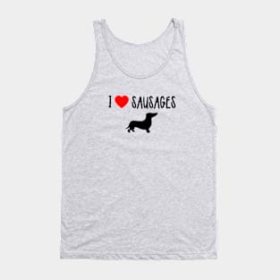 I Heart Sausages Tank Top